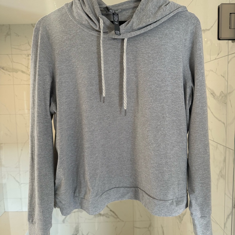 Vuori Heather Grey Pullover Hoodie